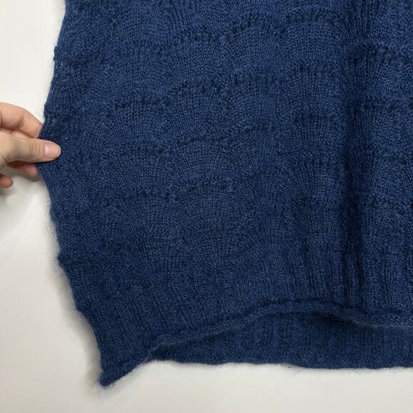 ESPRIT Vintage Knit Sweater Dress Womens Size Small Mohair Winter Retro Comfy - Picture 3 of 7